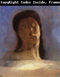Odilon Redon With Closed Eyes